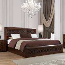 casablanca solidwood queen bed