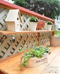 Simple Potting Bench You Can Build In