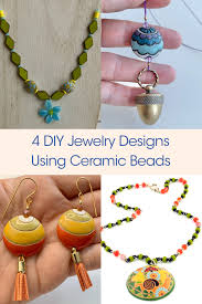 diy jewelry designs using ceramic beads