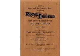 british royal enfield manuals 1900 to