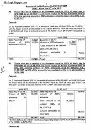Revised Pay Scale Notification And Chart 2017 By Government
