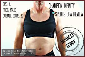 Sports Bras For Men Champion Infinity Review
