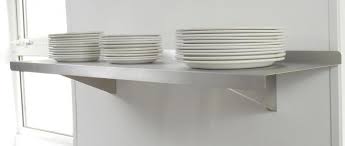 Available in sizes up to 66 wide. Stainless Steel Wall Shelving Commercial Products