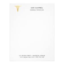 A letterhead is a document which contains the templates can be customized by adding the text, image, logo and some other details according to. Doctor Letterhead Zazzle
