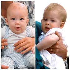 Prince harry and meghan markle's archie made his first public appearance on the royal tour of south africa today, during. People Are Freaking Out Over How Much Baby Archie Looks Like Prince Harry