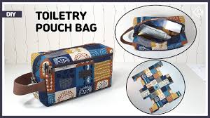 diy toiletry pouch bag multipurpose