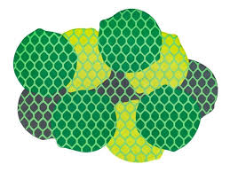citrus lime outdoor rug by gan design