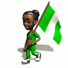 Animated gif image of the waving green flag, with meaning and short description. Nigeria Flag Gifs 14 Animated Waving Flags For Free