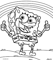 25 spongebob coloring pages for kids | printable coloring book. Printable Spongebob Coloring Pages For Kids
