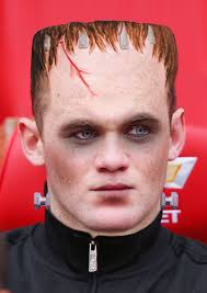 Wayne Rooney - Monster Horror show: How Wayne Rooney might look in a horror film. Theo Walcott has revealed the entire England squad was shocked to see the ... - Wayne-Rooney-Monster-2248606