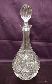Leaded Crystal Decanter With Stopper By