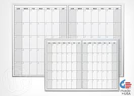Magnetic Dry Erase Calendars Planners