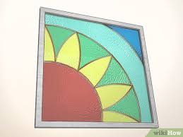 how to make stained glass with