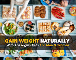 how to gain weight naturally for men