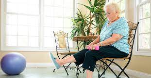 standing chair exercises for seniors