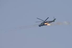 Military deploys helicopters in attack on village in Pale Township