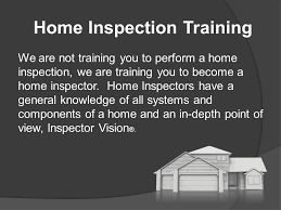 the home inspection training center