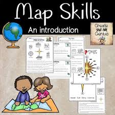 Map Skills Anchor Charts And Journal Notes