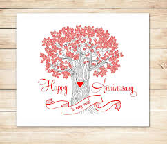 wedding anniversary gifts by year fnp