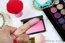 sleek makeup powder blush in pixie pink