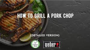 how to grill pork chops on the bbq