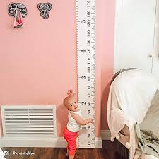 Height Growth Chart For Kids Portable Foldable Writable Hanging Wall Height Chart For Kids Toddlers And Babies
