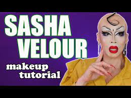 sasha velour makeup tutorial with