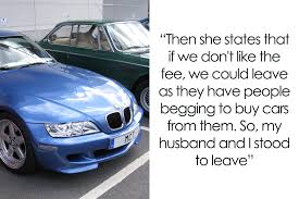 car dealership gives them the ultimatum