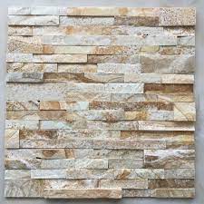 Beige Slate Stone Wall Panels