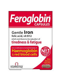 vitabiotics feroglobin caps