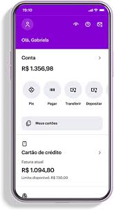 Pagina Inicial Nubank