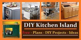 These free kitchen island plans will help you build a fabulous kitchen island that will become the focal point of the room. Kitchen Island Plans Ideas Construct101