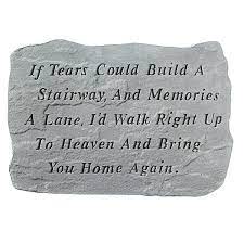 We did not find results for: Design Toscano If Tears Could Build A Stairway Memorial Stone Reviews Wayfair