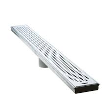 luxe linear drains sp 48 satin
