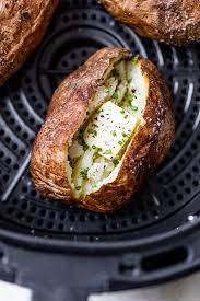 Baked Potatoes In Air Fryer Oven gambar png
