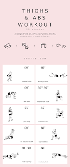 20 minute thighs abs workout