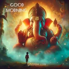 lord ganesha good morning image free