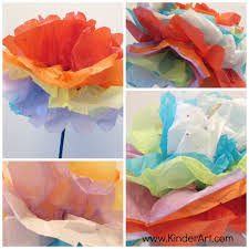 tissue paper carnations monthly