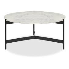 Free shipping on orders over $35. Merrill Round Coffee Table White Marble Top Black Cult Uk