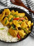 What is Chinese chicken curry made of?