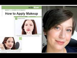 wikihow makeup tutorial is not good