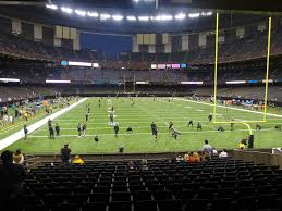 Mercedes Benz Superdome View From Plaza Level 129 Vivid Seats
