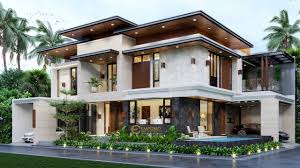 Sejuknya desain rumah tropis modern 3 lantai 4 kamar tidur di lahan 12 x 18,5 meter. Private House Design 134 Tropical Modern Style By Emporio Architect Youtube