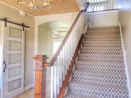 75 craftsman carpeted staircase ideas