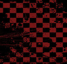 red and black checd background