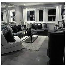 black and grey living room ideas