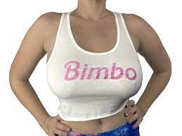 Bimbo Shirt Glitter Crop Top Slutty Clothing Kink - Pink Glitter Bimbo |  eBay