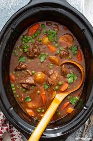 slow cooker beef stew recipe