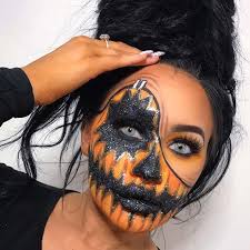 25 pumpkin makeup looks for halloween