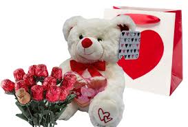 Whether you're looking for a romantic present that'll make them february 14th, which you of course know as valentine's day, is the most romantic time of the year. Valentines Day Gift Basket 10 Inches Teddy Bear Plush Color May Vary Valentine Theme Gift